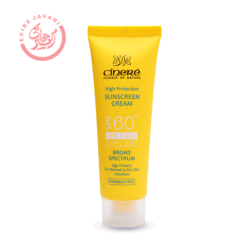 سینره کرم ضد آفتاب +SPF60 بدون رنگ مناسب پوست های معمولی تا خشک